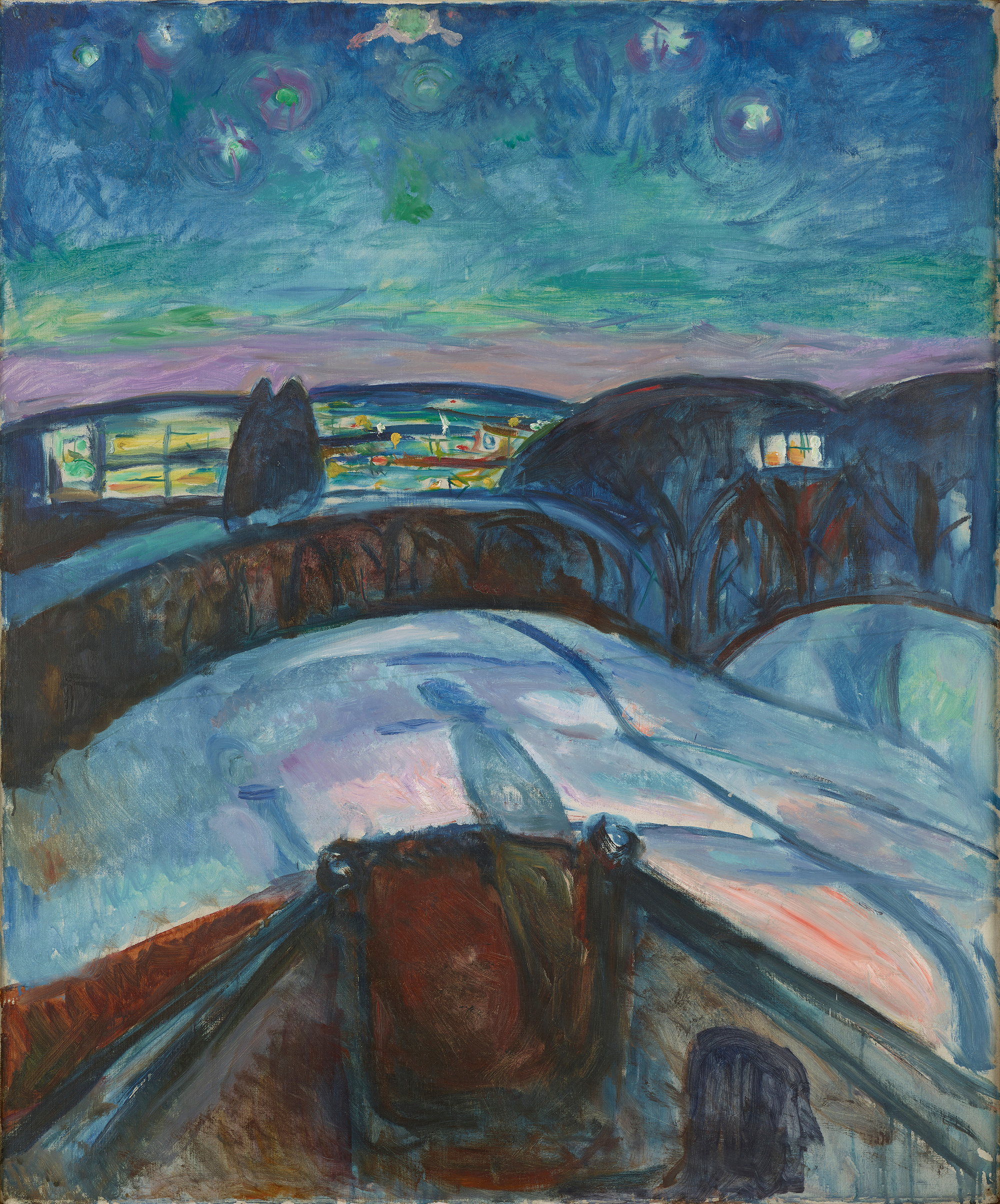 Edvard Munch Starry Night (1922–24)
